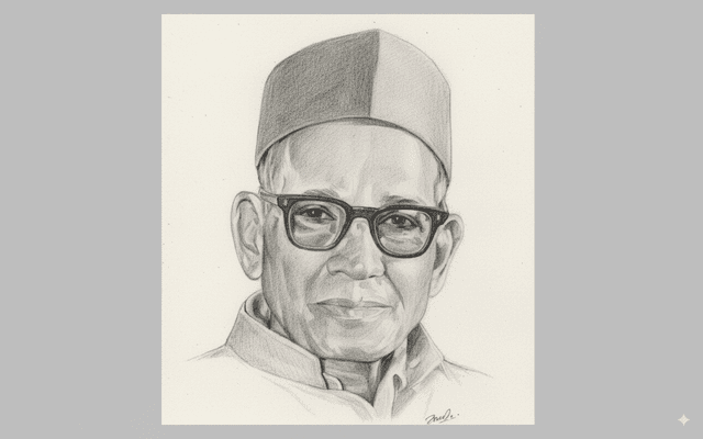 Portrait of V. S. Khandekar