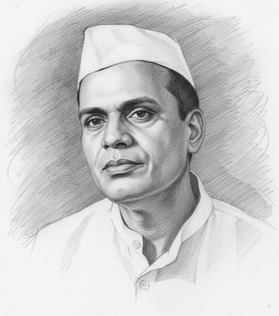 Portrait of Sane Guruji